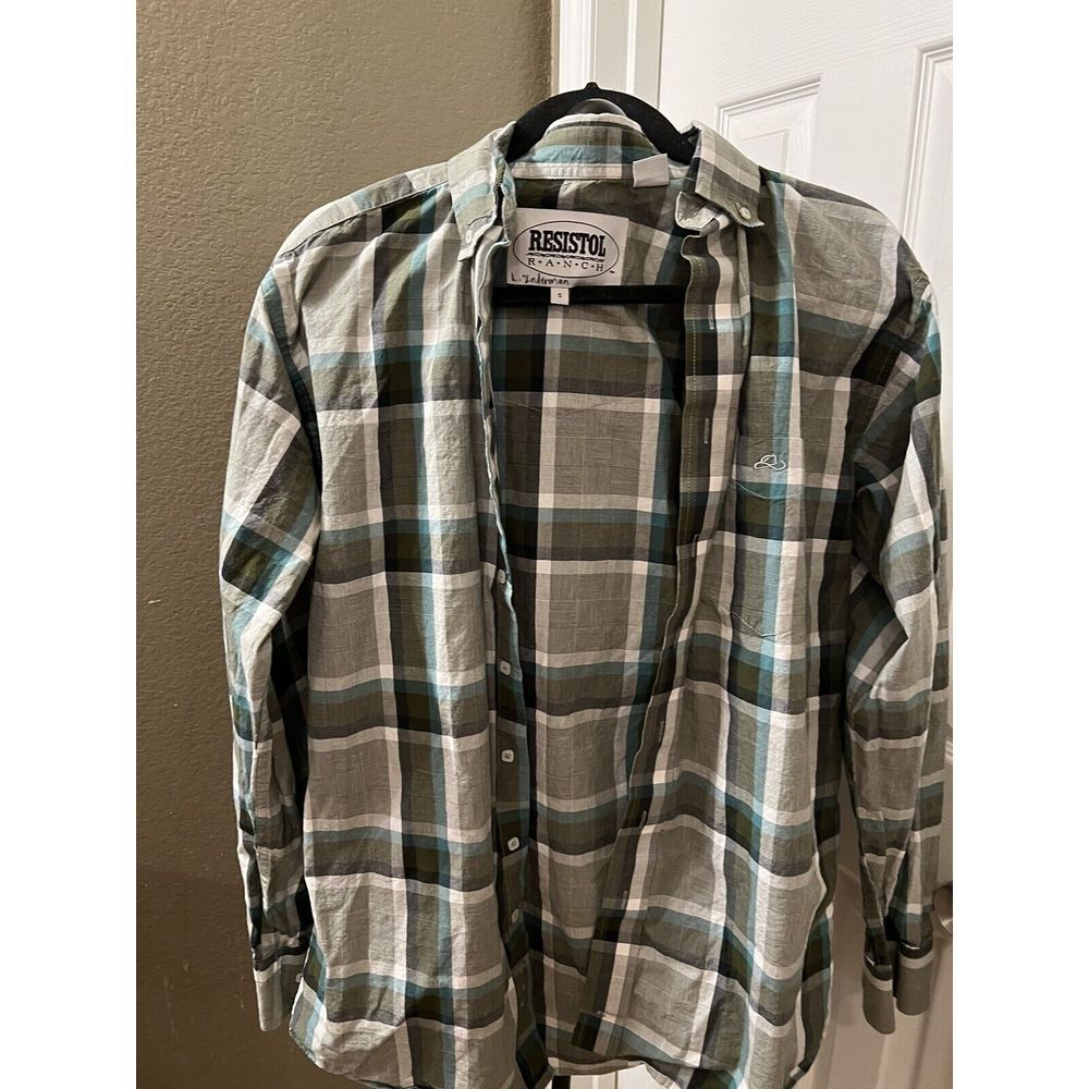 Resistol Ranch Button Down Shirt Size‎ Small Western